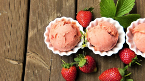 strawberry ice cream